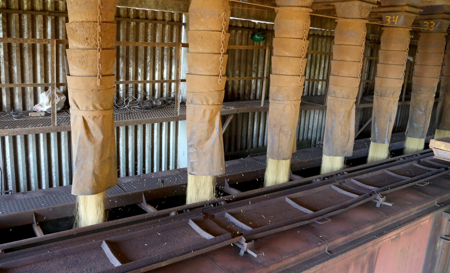 Apesar da pandemia, volume de grãos por ferrovia aumentou 128% do Oeste para o Porto de Paranaguá