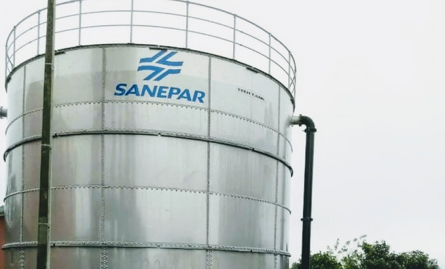 Sanepar triplica capacidade de abastecimento de Reserva. Foto:Sanepar
