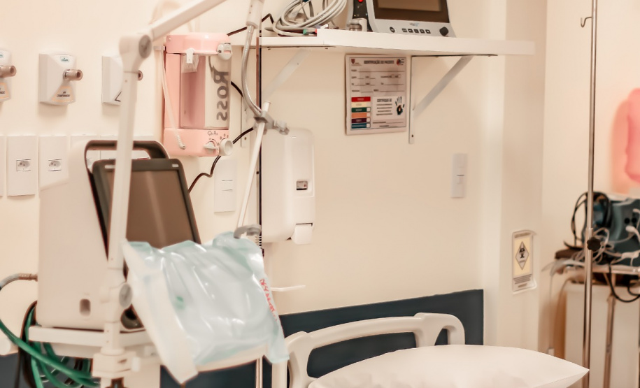 Hospital Universitário de Cascavel terá mais 17 leitos habilitados. Foto: Victor Hugo Junior/UNIOESTE