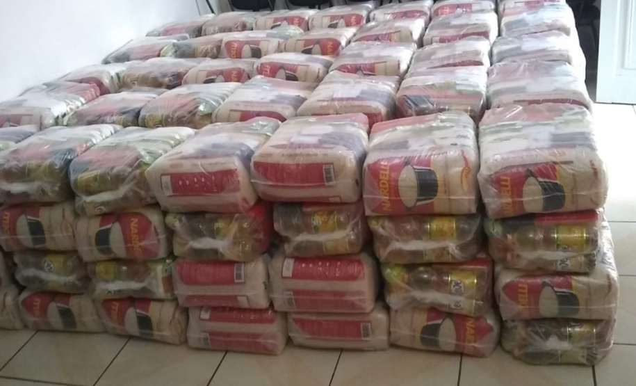 Governo distribui 20 mil cestas básicas às famílias de pessoas com deficiência em vulnerabilidade social no Paraná
. Foto:SEJUF