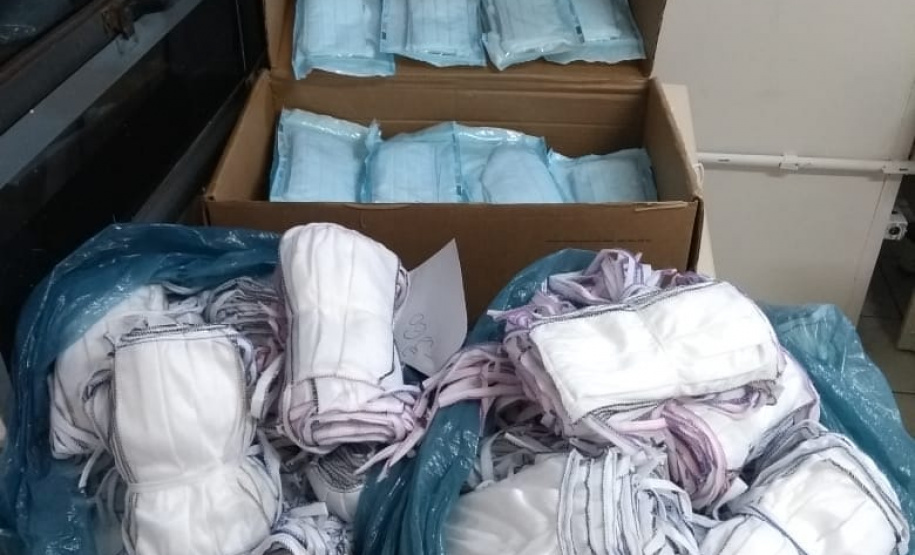 Presos do Paraná trabalham para ajudar no combate à pandemia. Foto:Depen