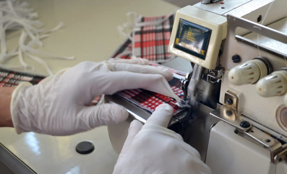 Presos do Paraná trabalham para ajudar no combate à pandemia. Foto:Depen