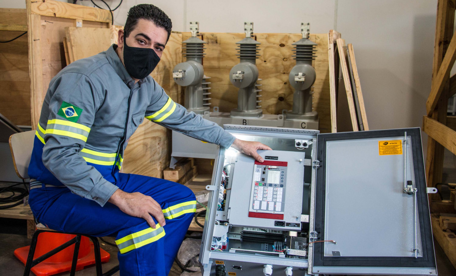 Copel investe R$300 milhões em modernização da rede elétrica
. Foto:Copel
