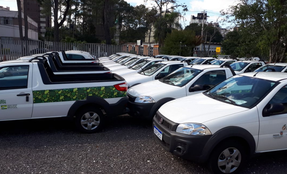 Governo entrega kits para fortalecimento da agricultura familiar
.FOTO:SEAB