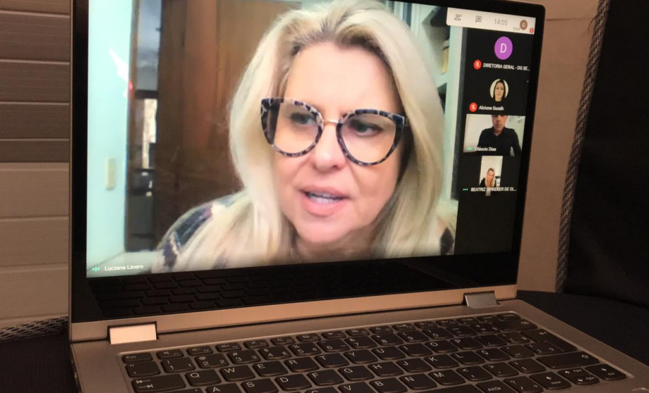 Comitê de Volta às Aulas intensifica reuniões setoriais: Ministério Público e Assembleia Legislativa foram recebidos nesta terça-feira (14). Foto:SEED