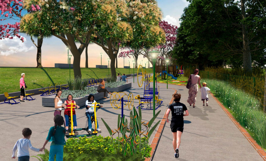 Parques Lineares de Maringá
Foto: Divulgação/Prefeitura de Maringá