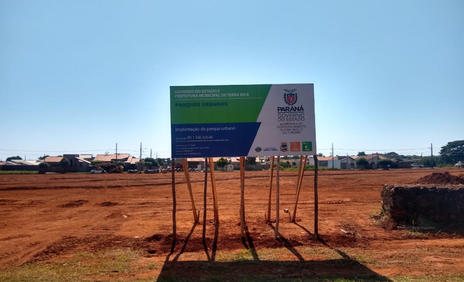 Parque Urbano de Terra Rica. Foto:SEDEST