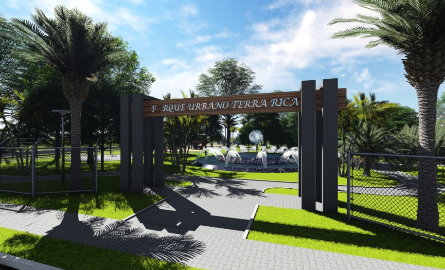 Parque Urbano de Terra Rica. Foto:SEDEST