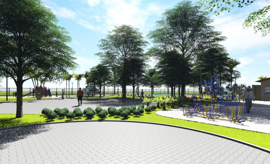Parque Urbano de Terra Rica. Foto:SEDEST