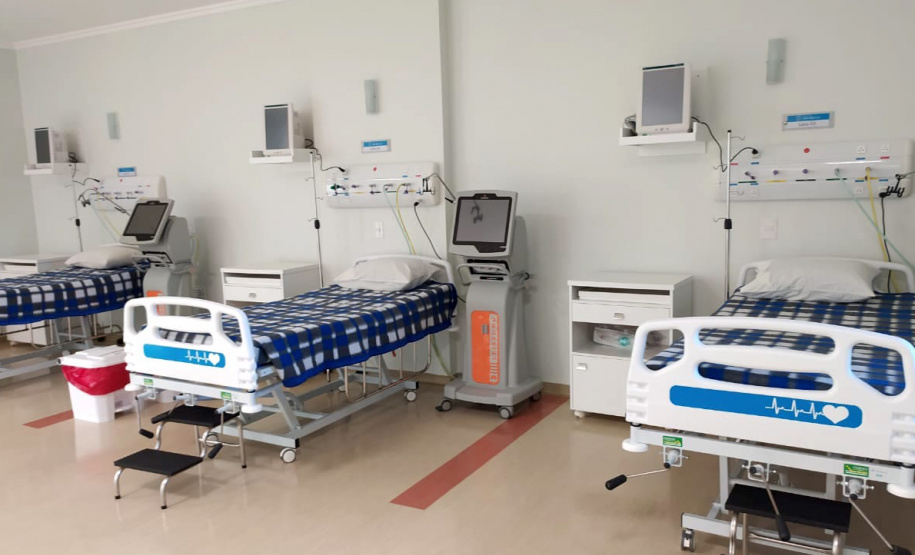 Governo abre 30 leitos para pacientes com Covid-19 em Chopinzinho. Foto:SESA