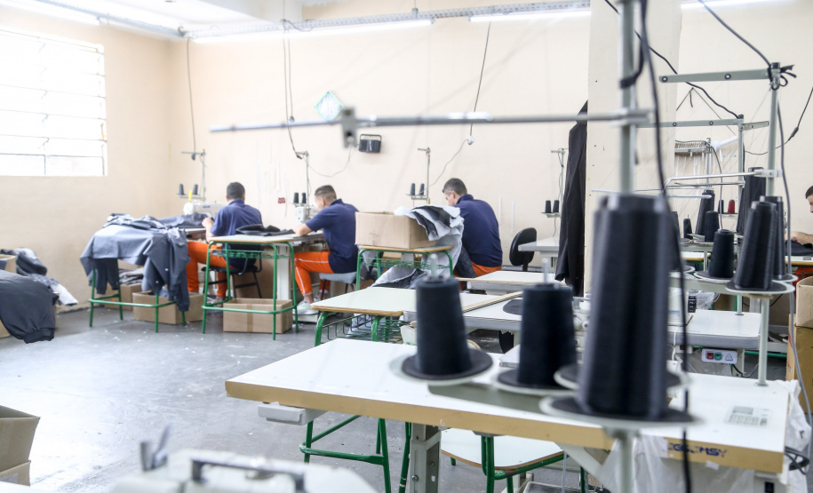 Mais de 29% dos presos trabalham no Paraná
-Foto: Gilson Abreu/AEN