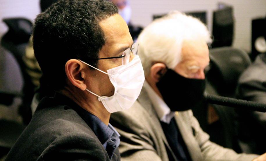 Sociedade poderá participar do Plano Estadual de Segurança Pública.A ferramenta foi lançada nesta segunda-feira (20), em uma videoconferência com a participação do vice-governador Darci Piana; do presidente da Fiep, Carlos Walter; do secretário estadual de Segurança Pública, Romulo Marinho; e de representantes de outras entidades envolvidas na elaboração do plano. Foto:SESP