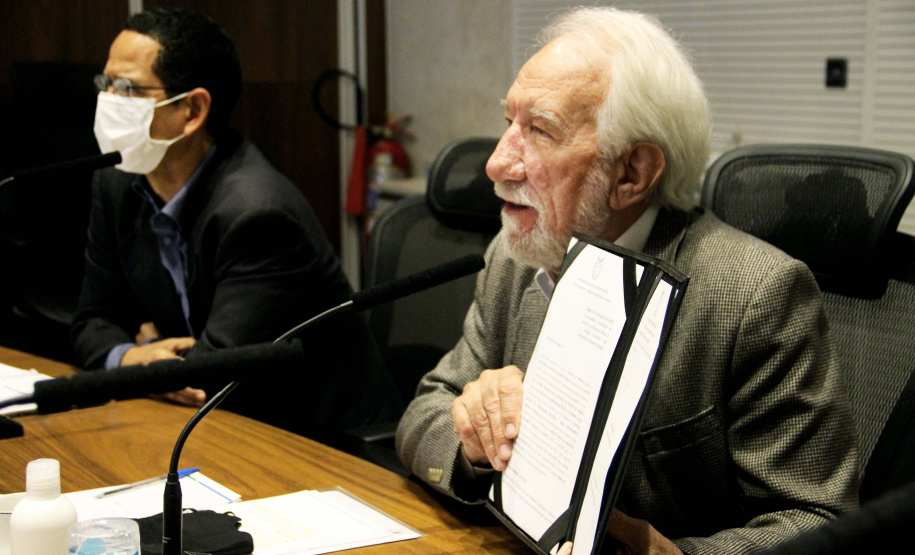 Sociedade poderá participar do Plano Estadual de Segurança Pública.A ferramenta foi lançada nesta segunda-feira (20), em uma videoconferência com a participação do vice-governador Darci Piana; do presidente da Fiep, Carlos Walter; do secretário estadual de Segurança Pública, Romulo Marinho; e de representantes de outras entidades envolvidas na elaboração do plano. Foto:SESP