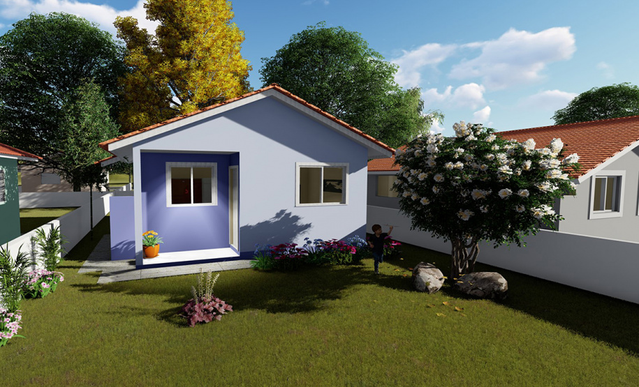 Estado autoriza construção de 57 casas populares em Mariluz. FOTO:COHAPAR