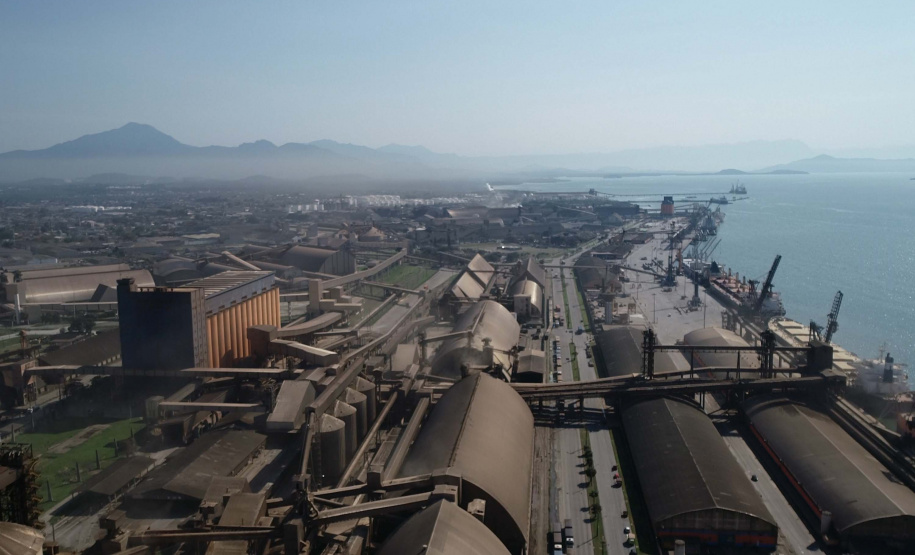 Área de apoio logístico será licitada no Porto de Paranaguá. Foto: Portos do Paraná