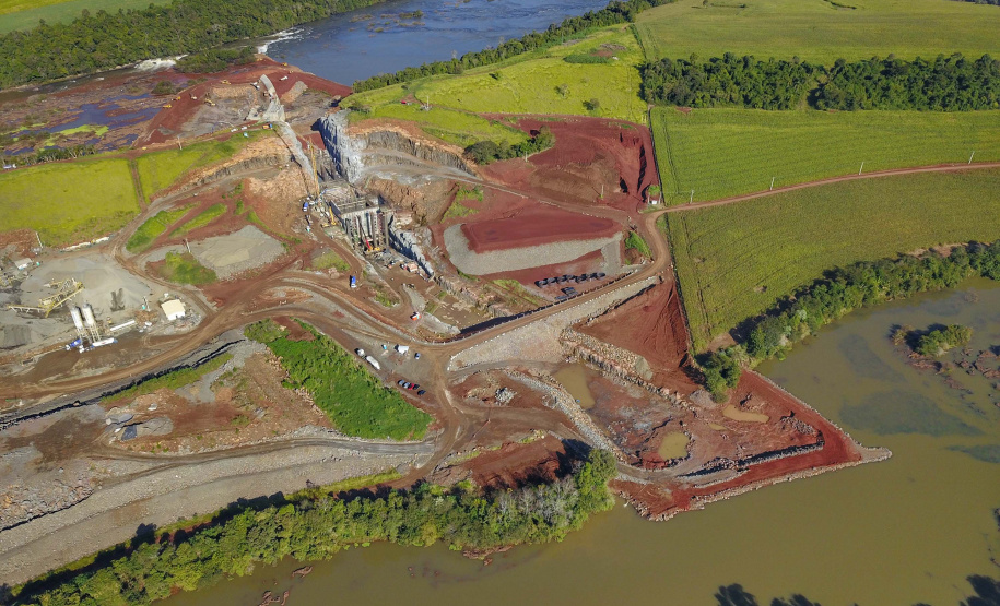 Construção da PCH Bela Vista avança em várias frentes