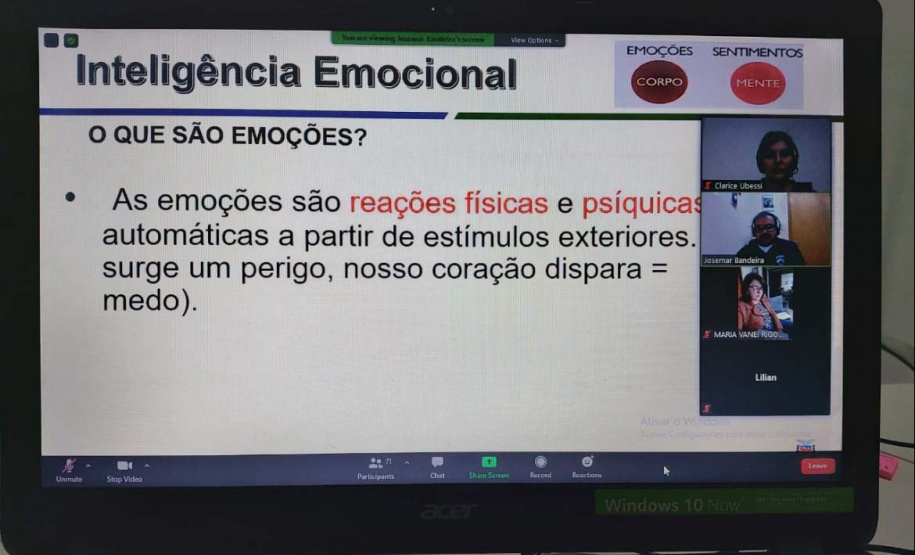 Professores recebem formação sobre inteligência emocional
.FOTO:SEED