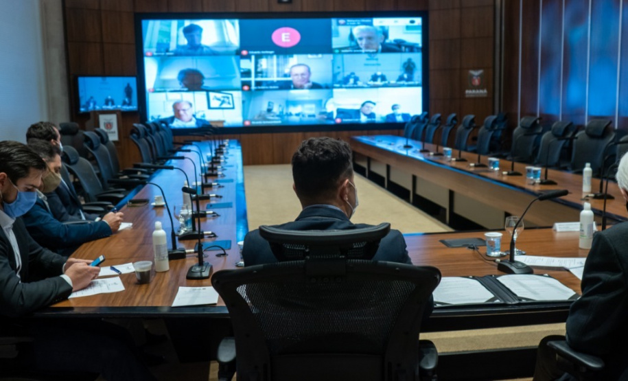 Governo instala comitê para expandir as telecomunicações no Estado
. Foto: Guilherme Flores/Casa Civil