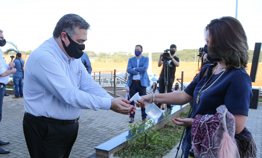 Cancer Center Guarapuava Foi inaugurada nesta quarta-feira (22) a primeira etapa do Cancer Center de Guarapuava, na região central do Estado. O prédio abriga a ala de quimioterapia e o Instituto para a Pesquisa do Câncer (IPEC), um dos maiores centros de pesquisa genômica do País.
22/07/2020 - Foto: Geraldo Bubniak/AEN