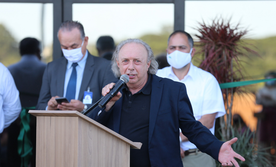 Cancer Center Guarapuava Foi inaugurada nesta quarta-feira (22) a primeira etapa do Cancer Center de Guarapuava, na região central do Estado. O prédio abriga a ala de quimioterapia e o Instituto para a Pesquisa do Câncer (IPEC), um dos maiores centros de pesquisa genômica do País.
22/07/2020 - Foto: Geraldo Bubniak/AEN