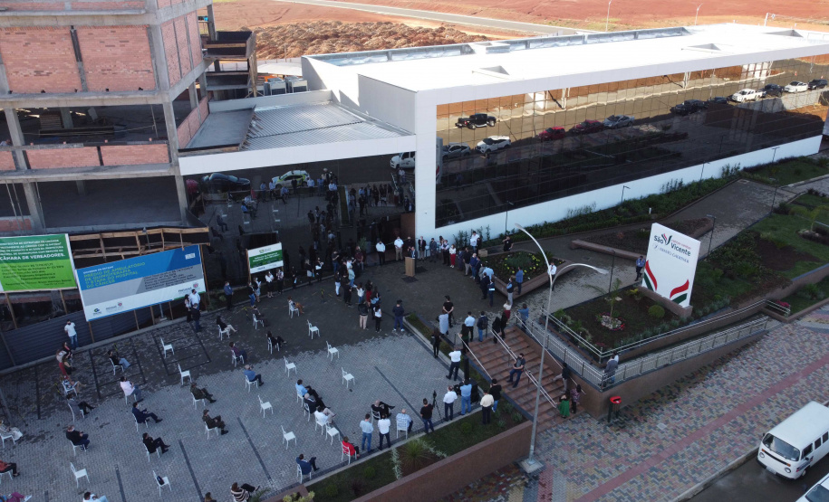 Inaugurada a primeira etapa do Cancer Center de Guarapuava
. Foto: Geraldo Bubniak/AEN