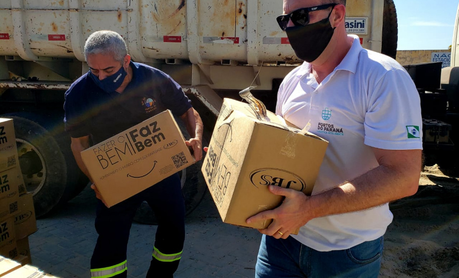 Porto faz segunda entrega de cestas às comunidades das ilhas
.Foto:Pierpaolo Nota