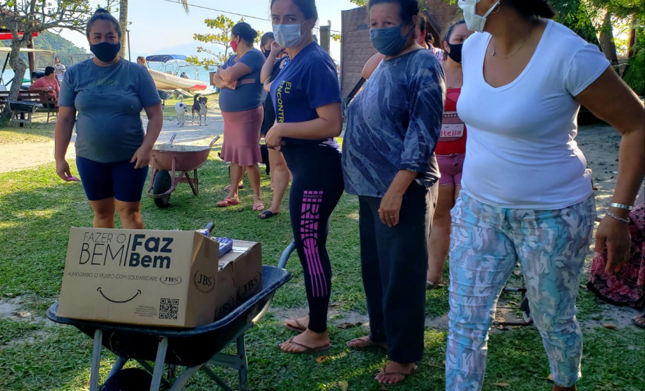 Porto faz segunda entrega de cestas às comunidades das ilhas
.Foto:Pierpaolo Nota