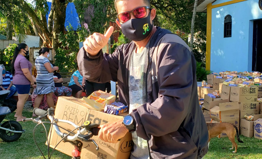 Porto faz segunda entrega de cestas às comunidades das ilhas
.Foto:Pierpaolo Nota