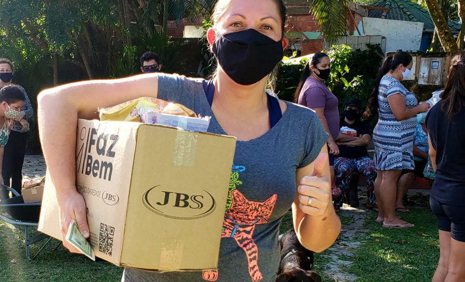 Porto faz segunda entrega de cestas às comunidades das ilhas
.Foto:Pierpaolo Nota