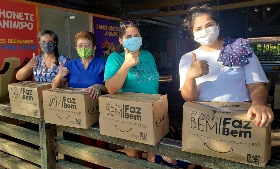 Porto faz segunda entrega de cestas às comunidades das ilhas
.Foto:Pierpaolo Nota
