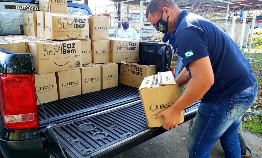 Porto faz segunda entrega de cestas às comunidades das ilhas
.Foto:Pierpaolo Nota