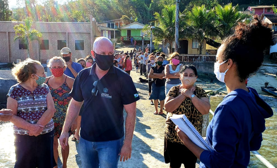 Porto faz segunda entrega de cestas às comunidades das ilhas
.Foto:Pierpaolo Nota