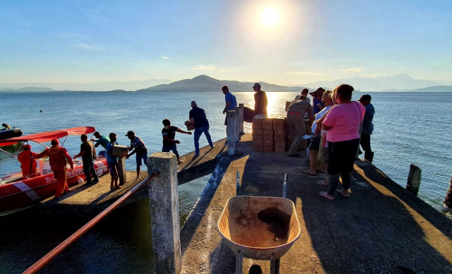 Porto faz segunda entrega de cestas às comunidades das ilhas
.Foto:Pierpaolo Nota