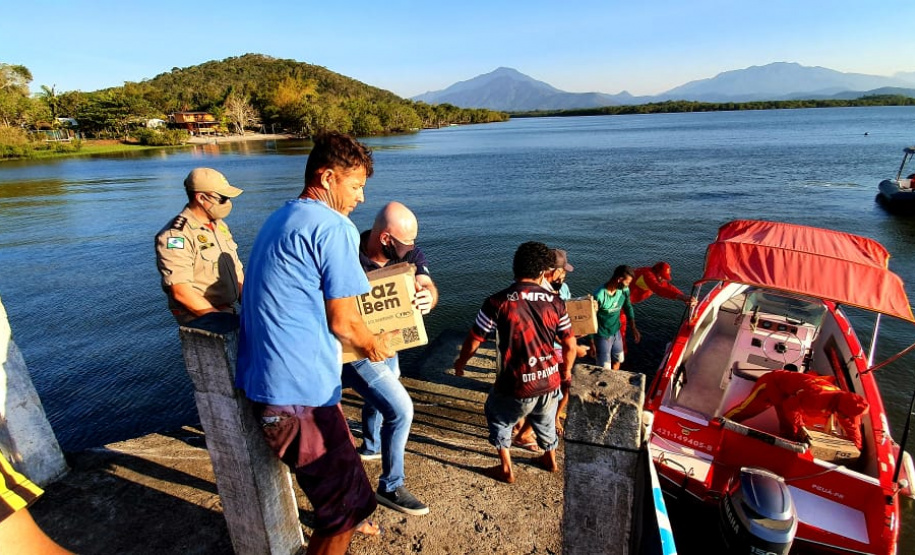 Porto faz segunda entrega de cestas às comunidades das ilhas
.Foto:Pierpaolo Nota