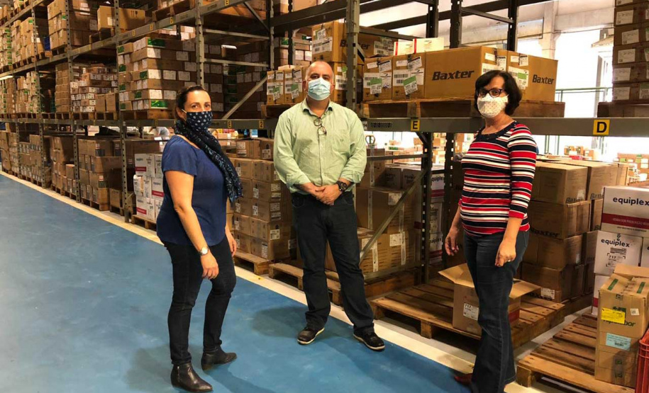 Cemepar monitora hospitais para definir logística de distribuição de medicamentos
.Foto:Andressa Desyreé/Sesa