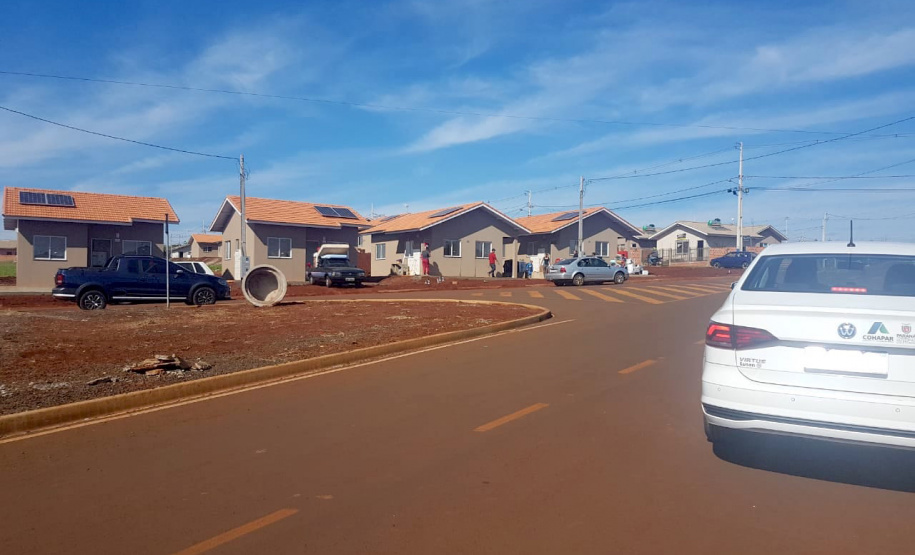 Famílias são realocadas de áreas de risco para casas populares
. Foto: Assessoria / Prefeitura de São Miguel do Iguaçu)