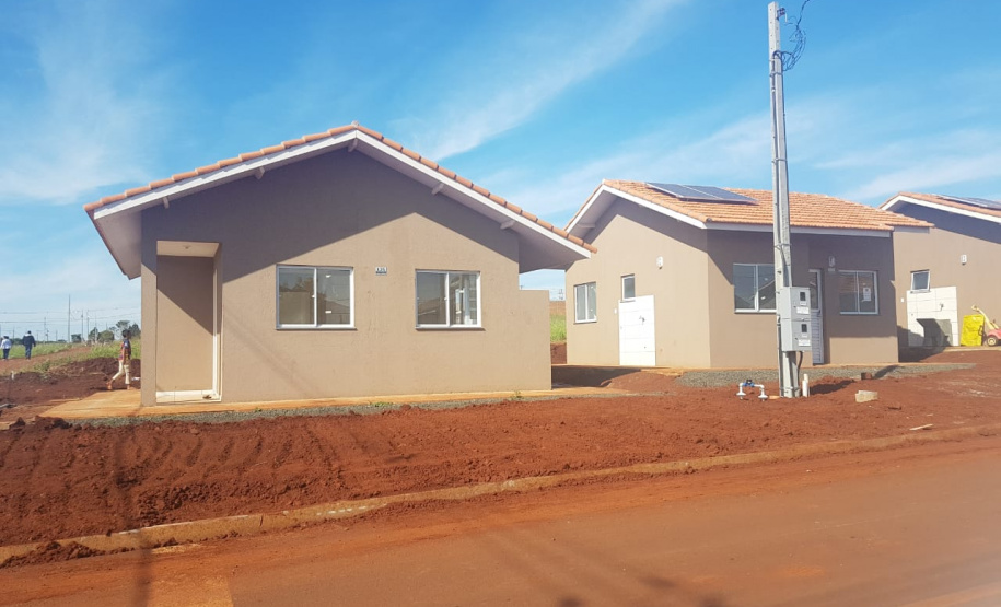 Famílias são realocadas de áreas de risco para casas populares
. Foto: Assessoria / Prefeitura de São Miguel do Iguaçu)