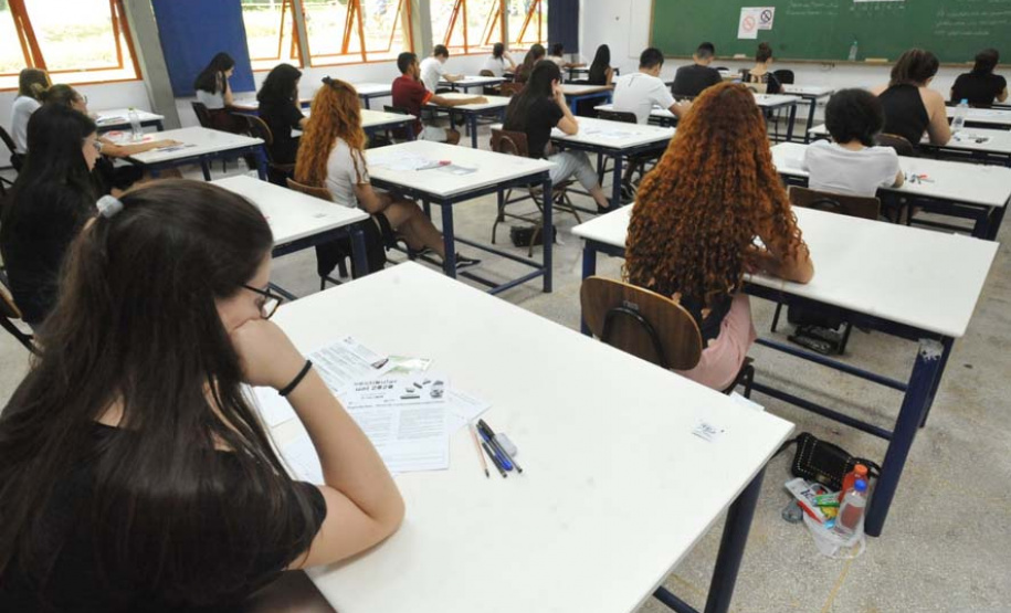 UEL aprova Vestibular 2021 em fase única, em 14 de março, com medidas para segurança de estudantes
. Foto:UEL