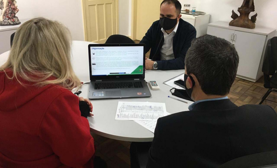 Comitê apresenta o plano de retomada das aulas presenciais: pais serão consultados sobre o retorno das aulas presenciais. Foto:SEED