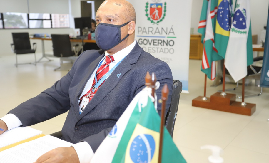 A Secretaria da Justiça, Família e Trabalho do Paraná transmitiu nesta quinta-feira, uma “Live” apresentando o 4º Seminário de Enfrentamento ao Tráfico de Pessoas. FOTO:SEJUF