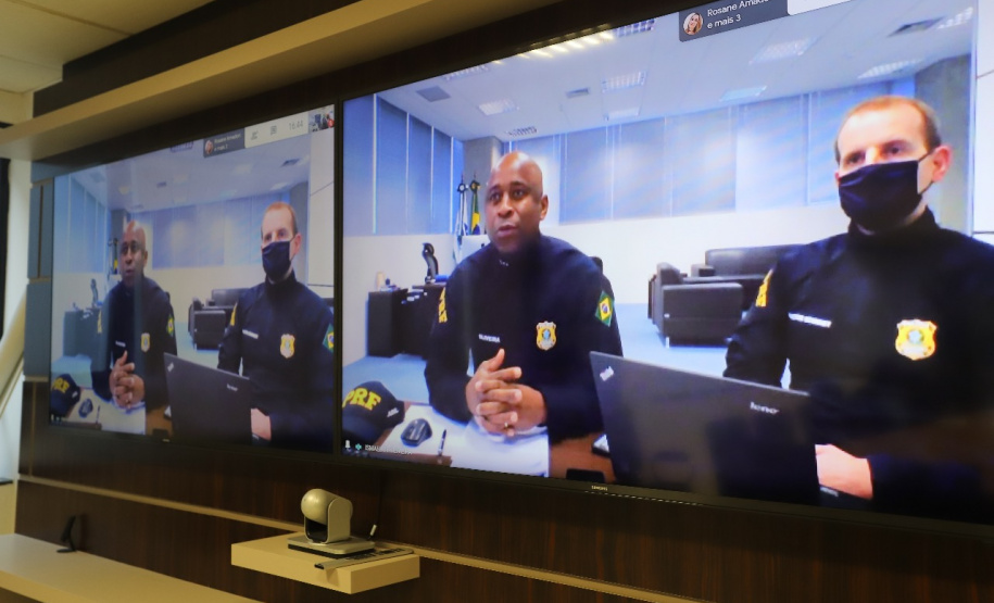 A Secretaria da Justiça, Família e Trabalho do Paraná transmitiu nesta quinta-feira, uma “Live” apresentando o 4º Seminário de Enfrentamento ao Tráfico de Pessoas. FOTO:SEJUF