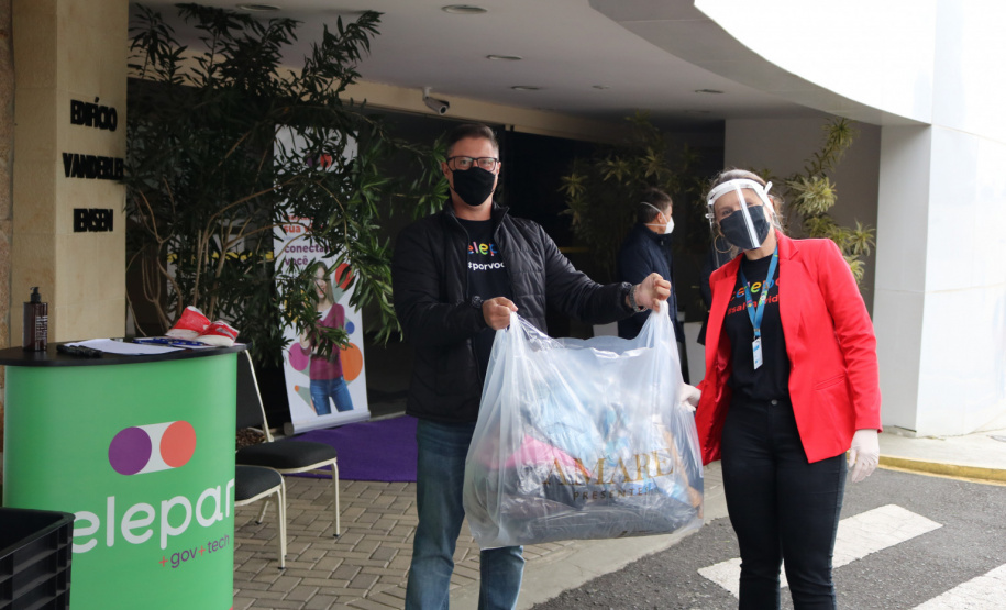 Celepar conecta solidariedade em adesão à campanha Aquece Paraná
.Foto:Celepar