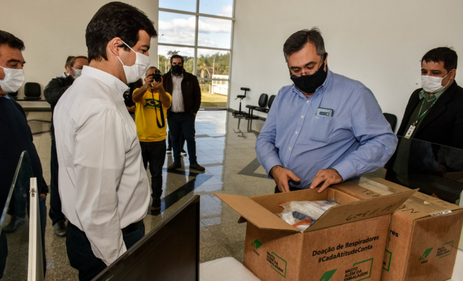 Governo ativa mais leitos de UTI no Hospital Regional de Telêmaco Borba. Foto: Klabin