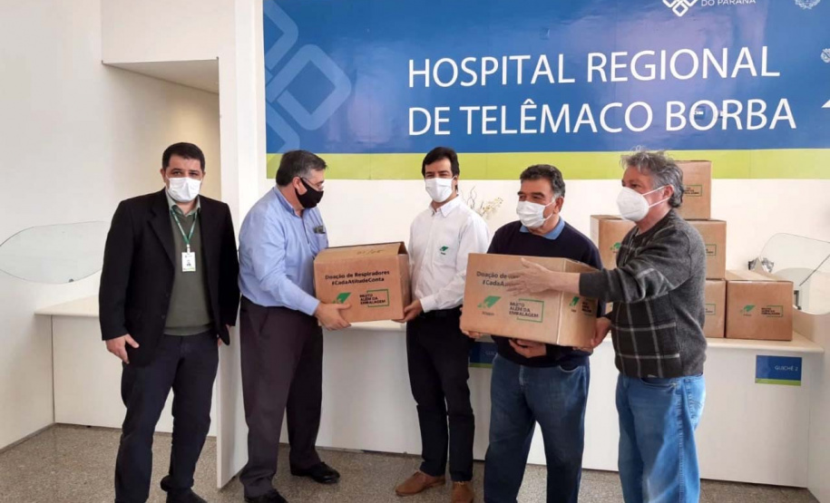 Governo ativa segunda etapa de leitos de UTI exclusivos Covid-19 no Hospital Regional de Telêmaco Borba.Foto:Klabin