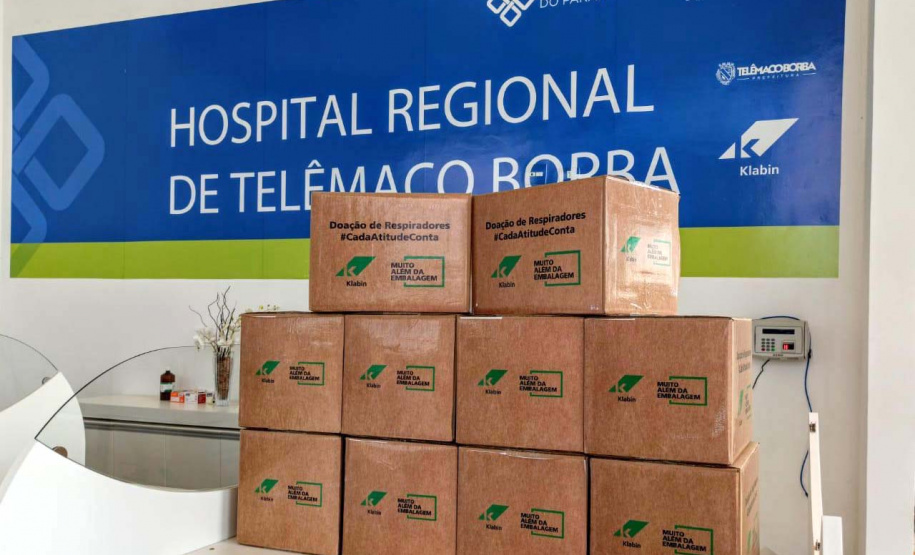 Governo ativa segunda etapa de leitos de UTI exclusivos Covid-19 no Hospital Regional de Telêmaco Borba.Foto:Klabin