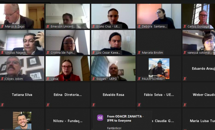 Com o objetivo de avançar no desenvolvimento de metodologias aplicadas ao diagnóstico e prevenção de doenças de base genética, em especial a Covid 19 e doenças oncológicas, a Fundação Araucária (FA) e a Superintendência Geral de Ciência, Tecnologia e Ensino Superior (Seti) lançaram, nesta sexta-feira (31), a Rede Paranaense de Pesquisa Genômica. Foto: Fundação Araucária