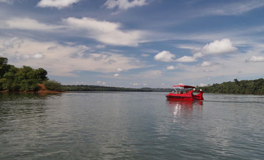 Capanema - Ilha do Sol - Parque Nacional Iguaçu Foto: José Fernando Ogura/ANPr