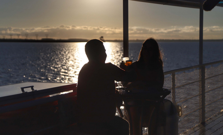04/2019 - Foz do Iguaçu - Catamaran - Lago de Itaipu.  Foto: José Fernando Ogura/AEN