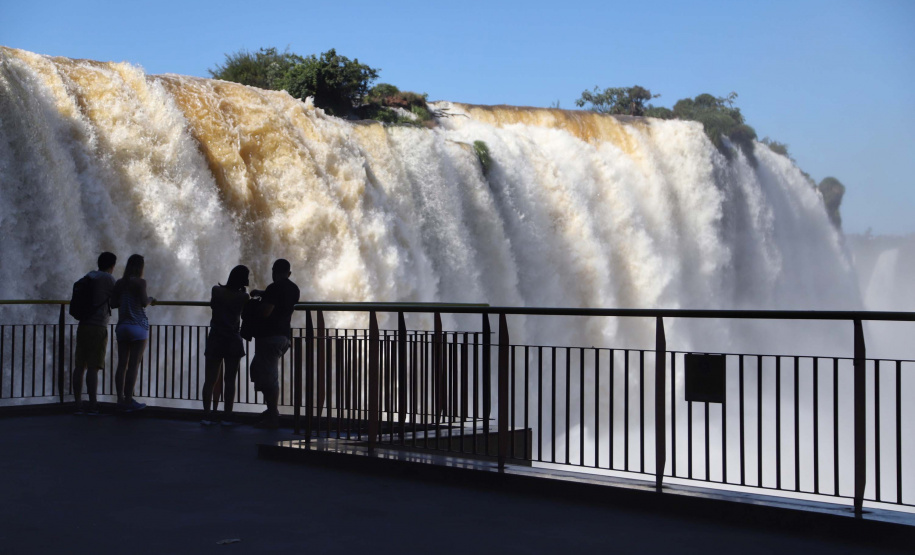 04/2019 - Foz do Iguaçu - Cataratas  Foto: José Fernando Ogura/AEN