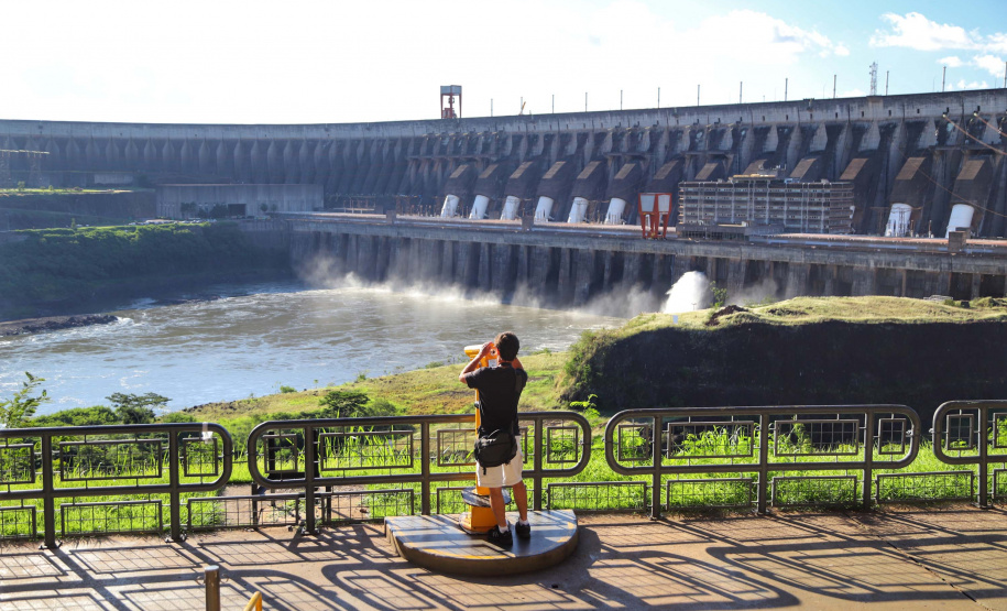 04/2019 - Foz do Iguaçu - Usina Hidrelética Itaipu Binacional.  Foto: José Fernando Ogura/AEN